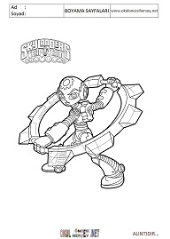 Skylanders boyama sayfaları